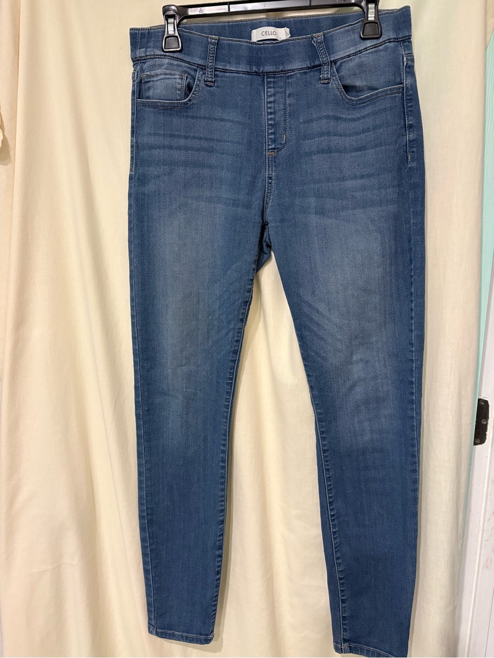 CELLO Dark Blue Stretch Skinny Jeans